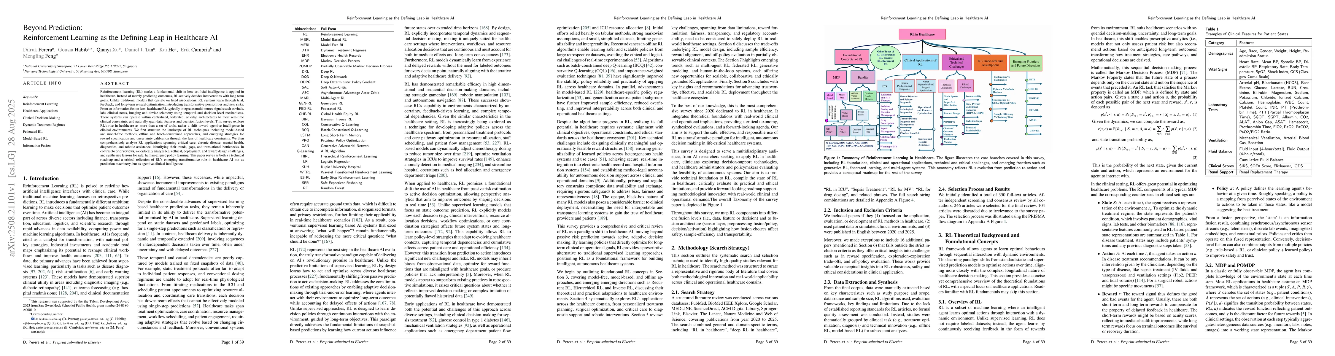 Thumbnail for Beyond Prediction: Reinforcement Learning as the Defining Leap in
  Healthcare AI