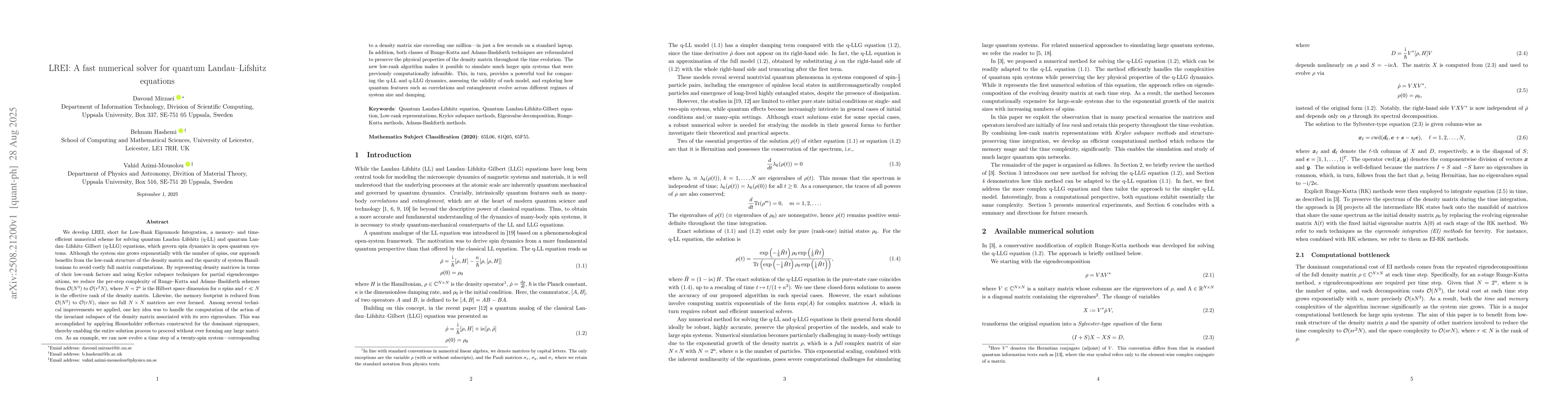 Thumbnail for LREI: A fast numerical solver for quantum Landau-Lifshitz equations