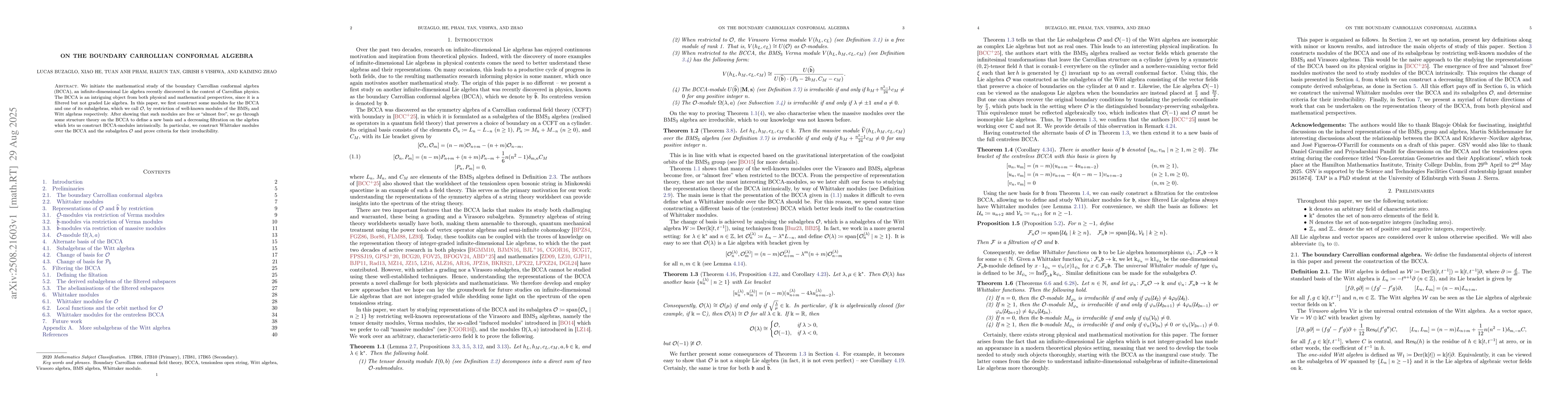 Thumbnail for On the boundary Carrollian conformal algebra
