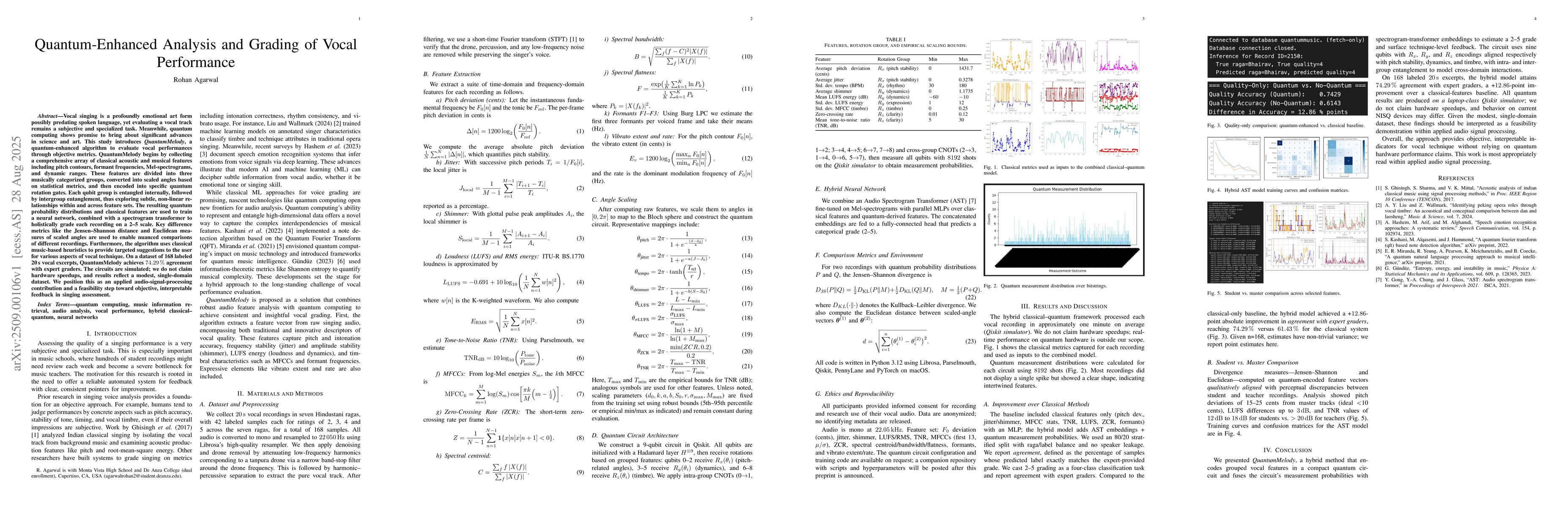 Thumbnail for Quantum-Enhanced Analysis and Grading of Vocal Performance
