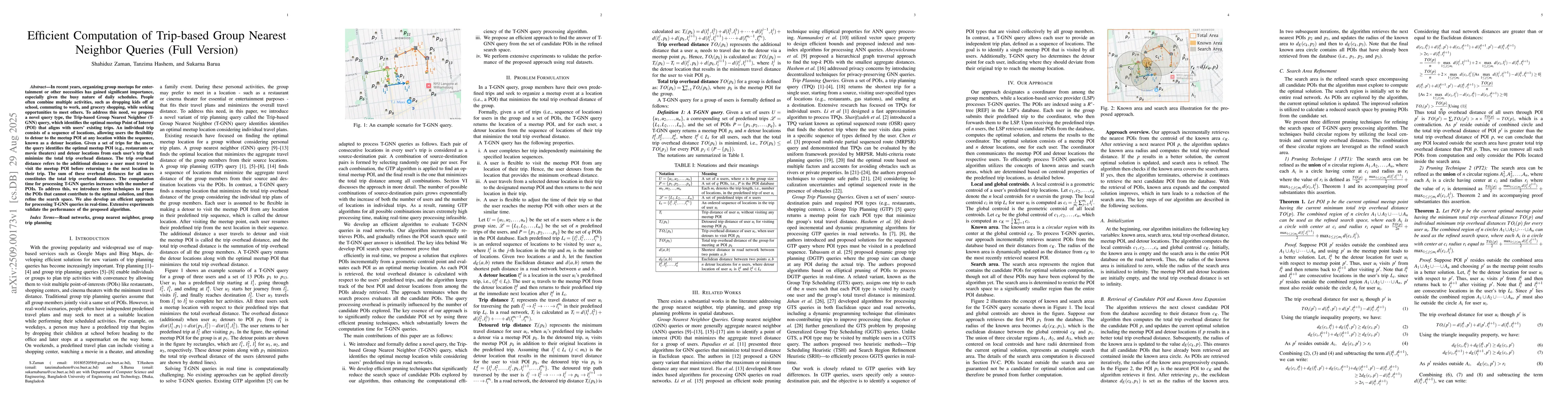 Thumbnail for Efficient Computation of Trip-based Group Nearest Neighbor Queries (Full
  Version)