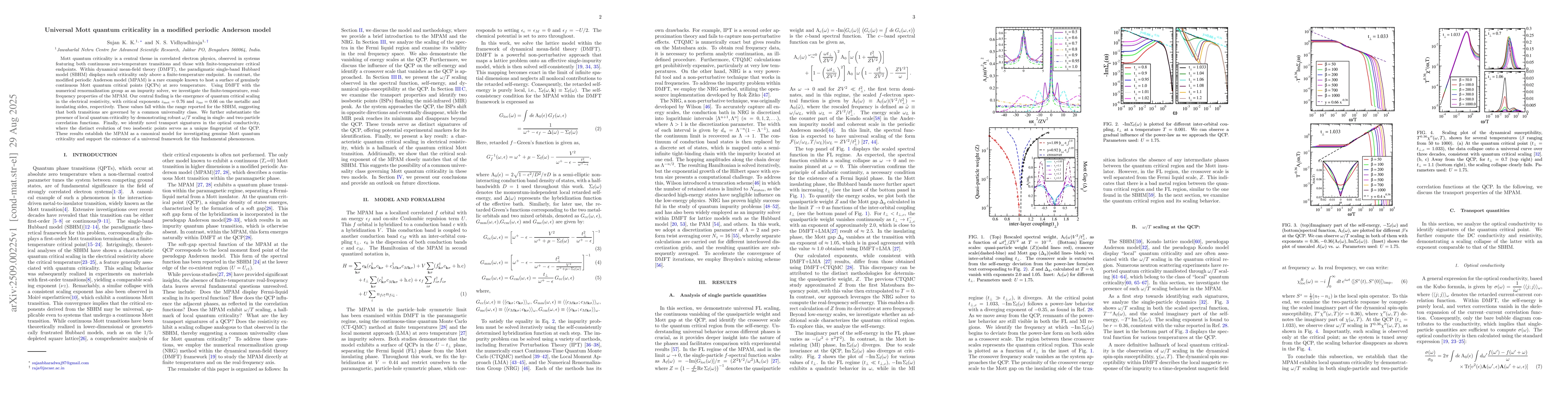 Thumbnail for Universal Mott quantum criticality in a modified periodic Anderson model