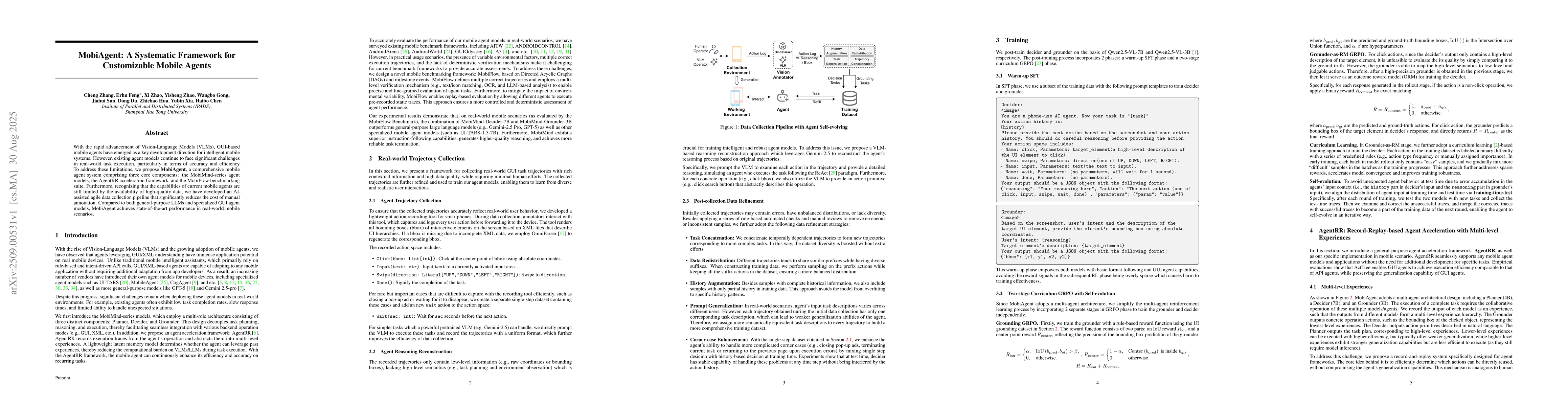 Thumbnail for MobiAgent: A Systematic Framework for Customizable Mobile Agents