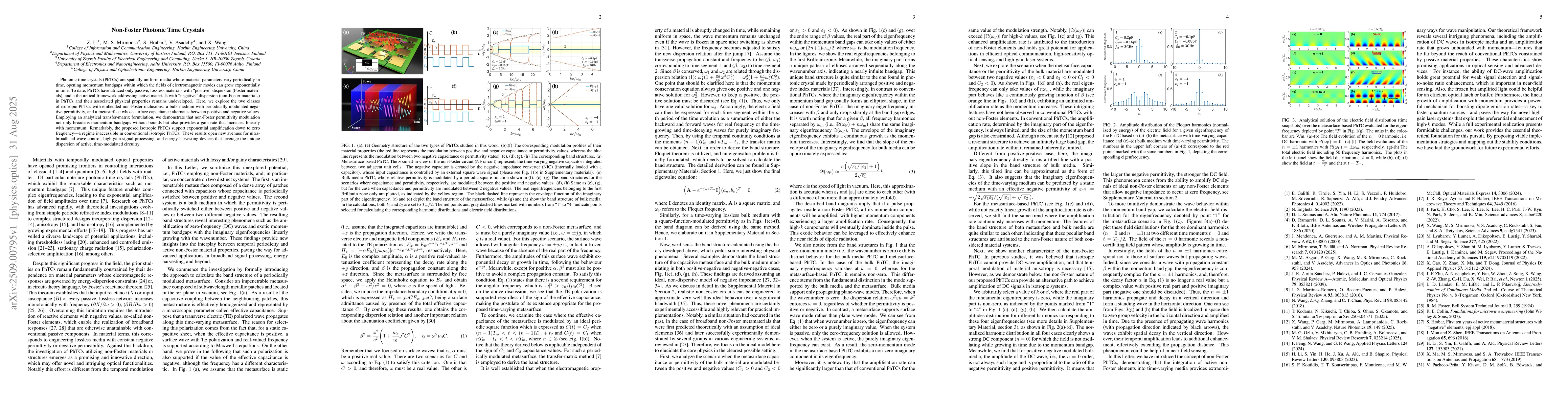Thumbnail for Non-Foster Photonic Time Crystals