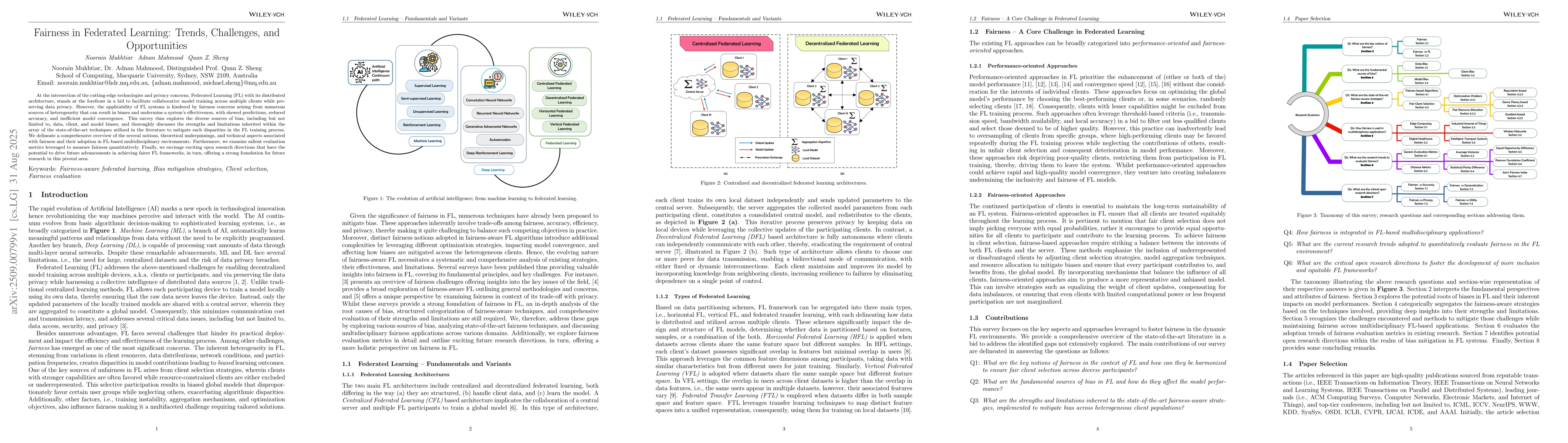 Thumbnail for Fairness in Federated Learning: Trends, Challenges, and Opportunities