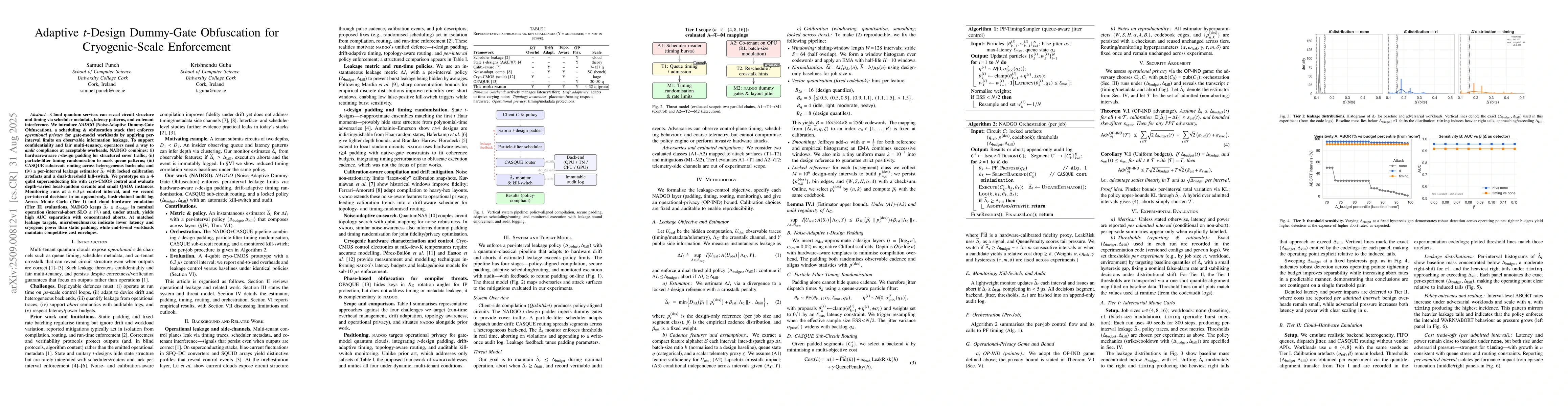 Thumbnail for Adaptive t Design Dummy-Gate Obfuscation for Cryogenic Scale Enforcement