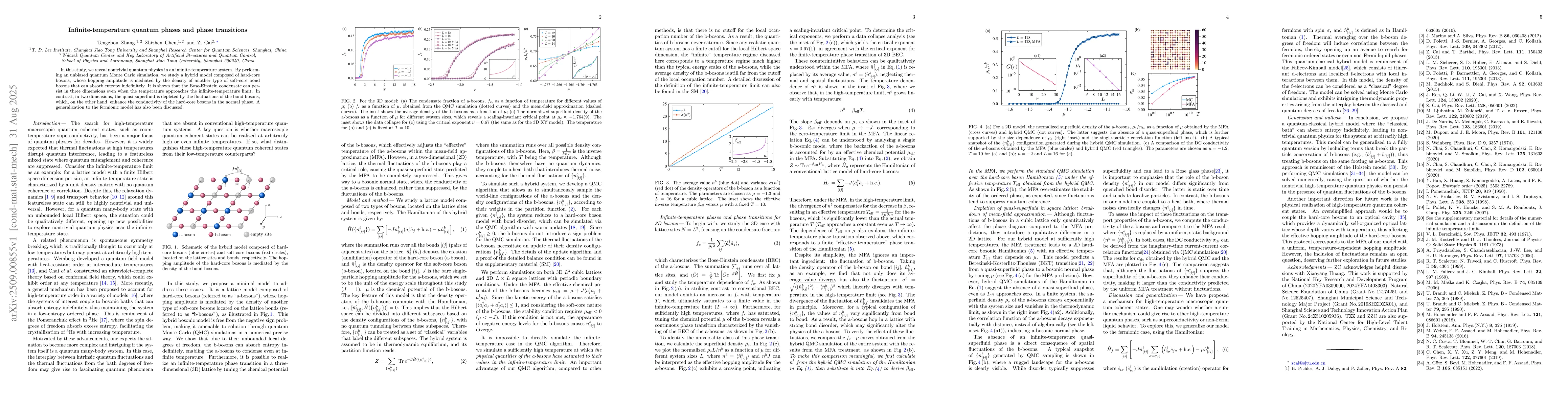 Thumbnail for Infinite-temperature quantum phases and phase transitions
