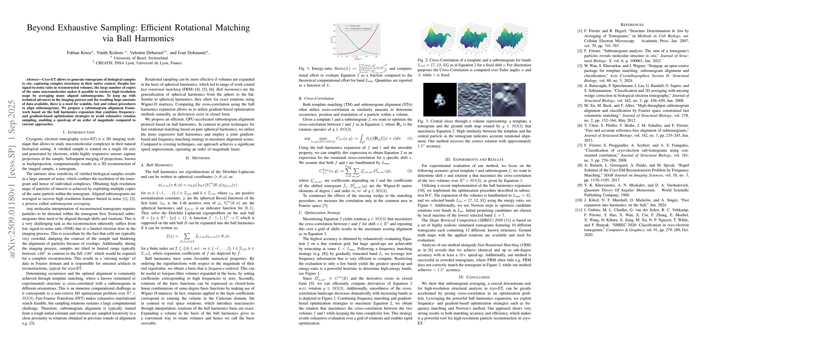 Thumbnail for Beyond Exhaustive Sampling: Efficient Rotational Matching via Ball
  Harmonics