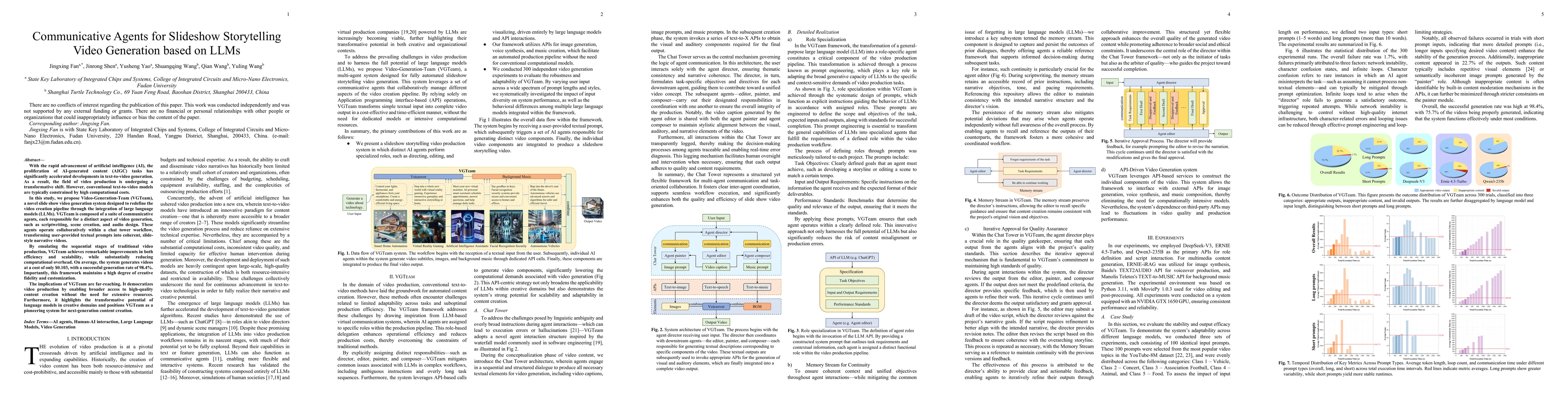 Thumbnail for Communicative Agents for Slideshow Storytelling Video Generation based
  on LLMs