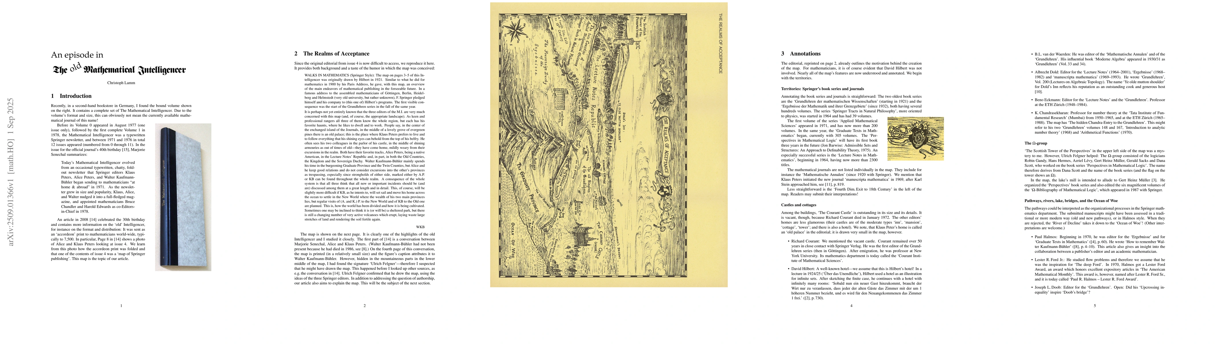Thumbnail for An Episode in The Old Mathematical Intelligencer