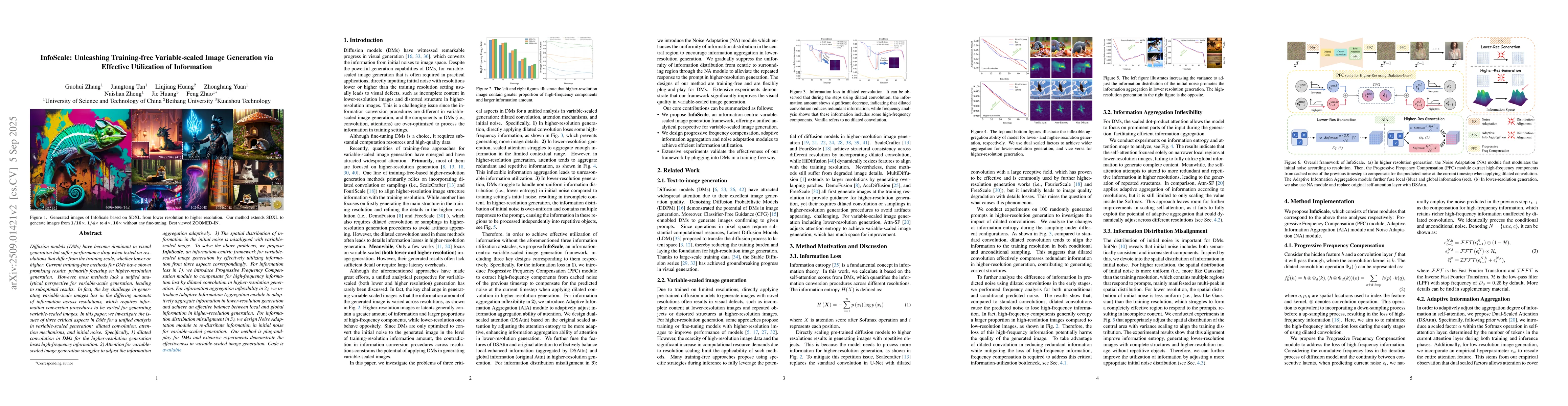 Thumbnail for InfoScale: Unleashing Training-free Variable-scaled Image Generation via
  Effective Utilization of Information