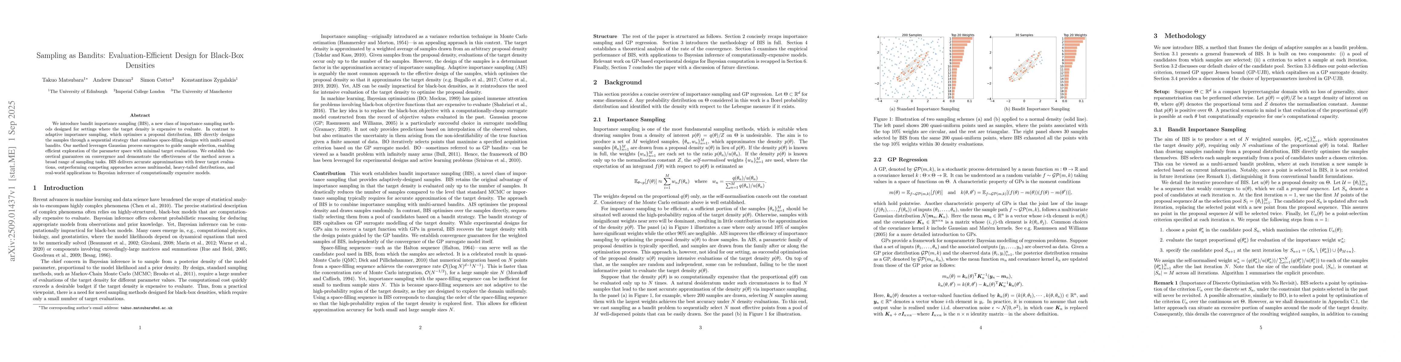 Thumbnail for Sampling as Bandits: Evaluation-Efficient Design for Black-Box Densities