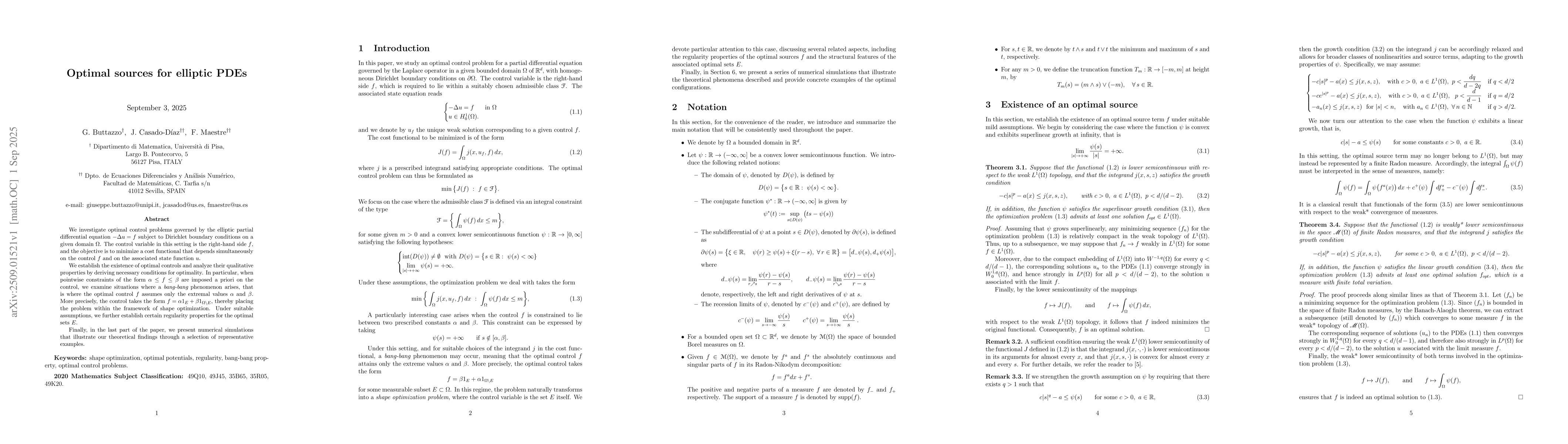 Thumbnail for Optimal sources for elliptic PDEs