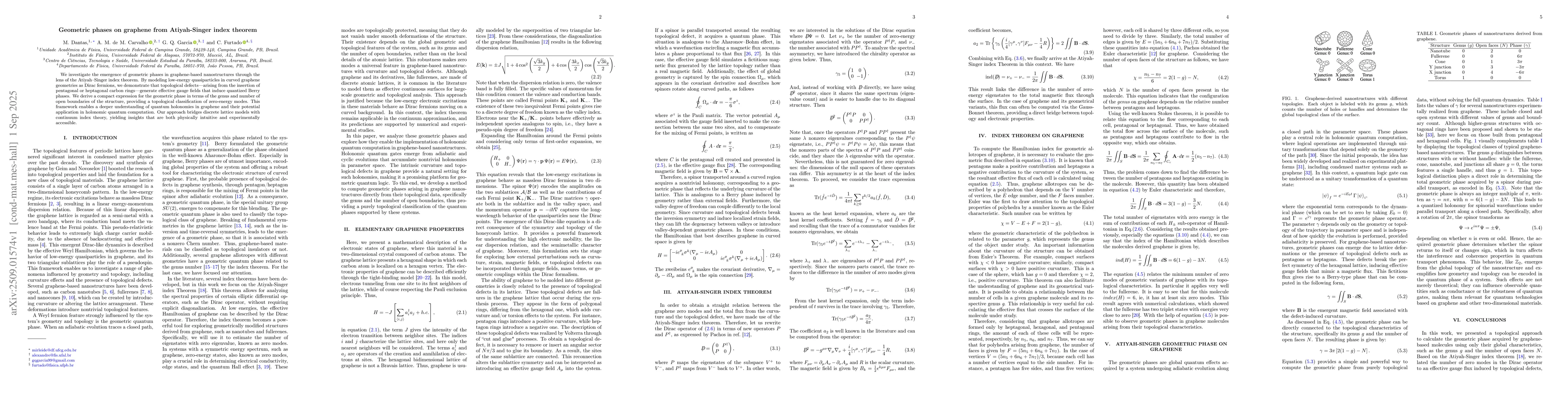 Thumbnail for Geometric phases on graphene from Atiyah-Singer index theorem