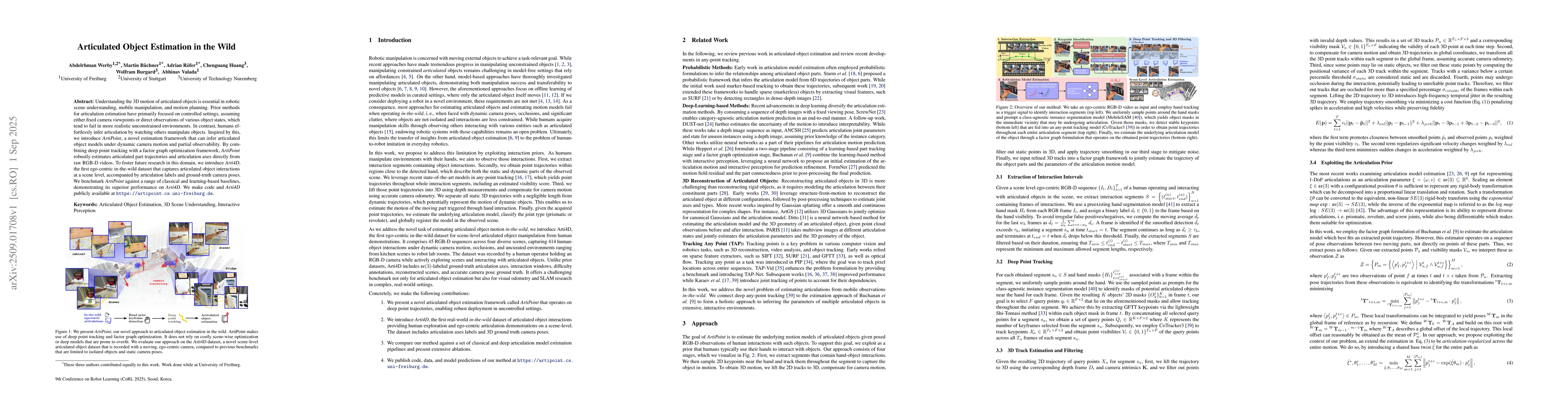 Thumbnail for Articulated Object Estimation in the Wild