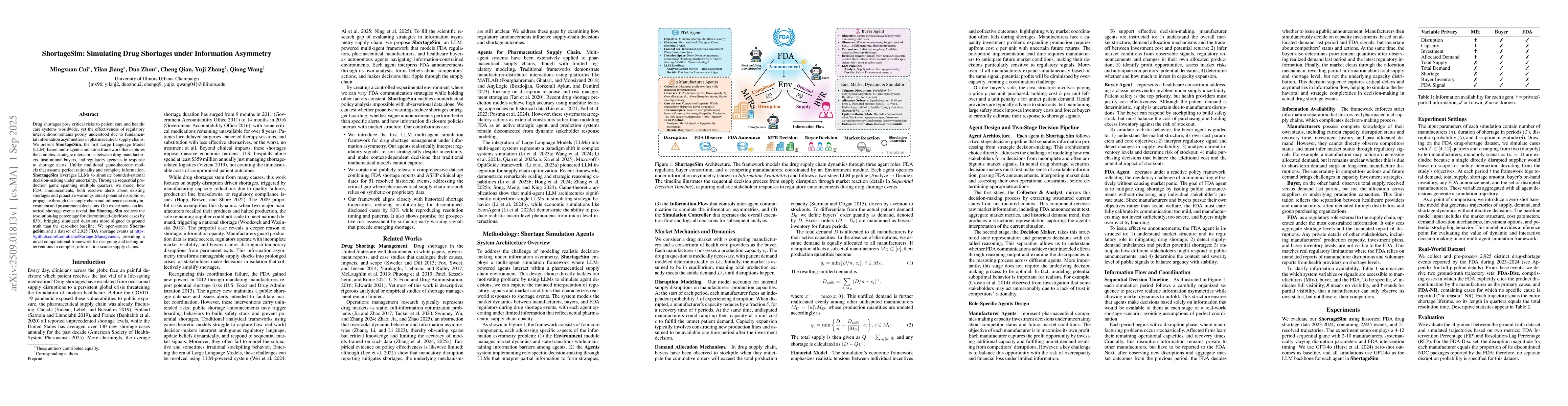 Thumbnail for ShortageSim: Simulating Drug Shortages under Information Asymmetry