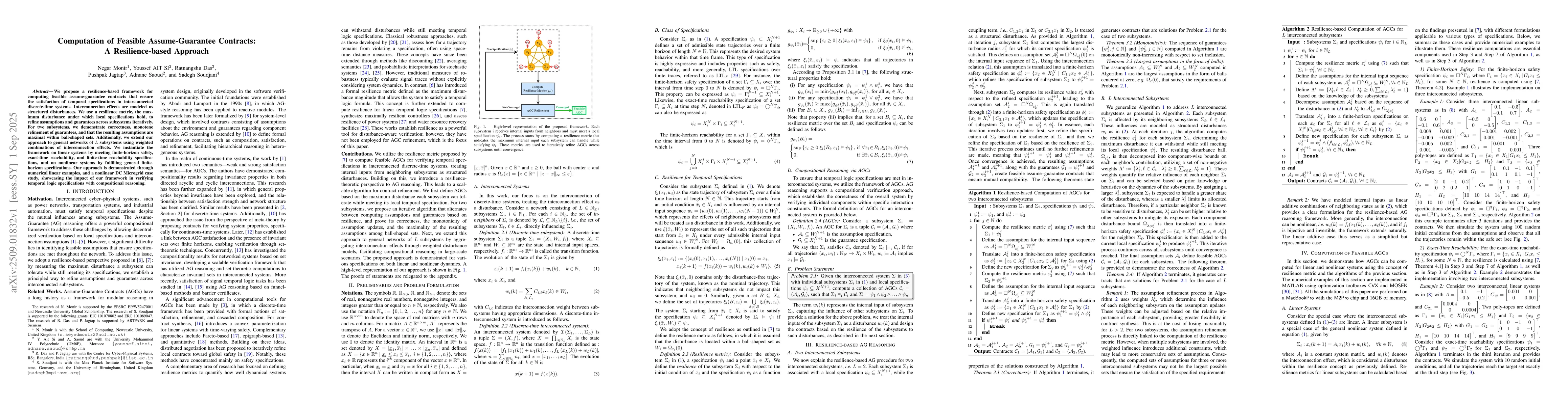 Thumbnail for Computation of Feasible Assume-Guarantee Contracts: A Resilience-based
  Approach