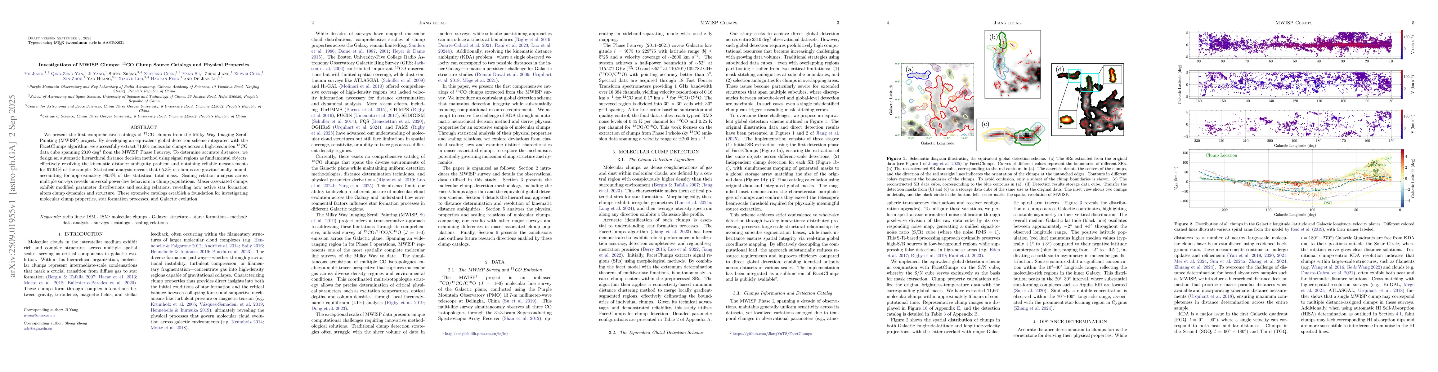 Thumbnail for Investigations of MWISP Clumps: 13CO Clump Source Catalog and Physical
  Properties