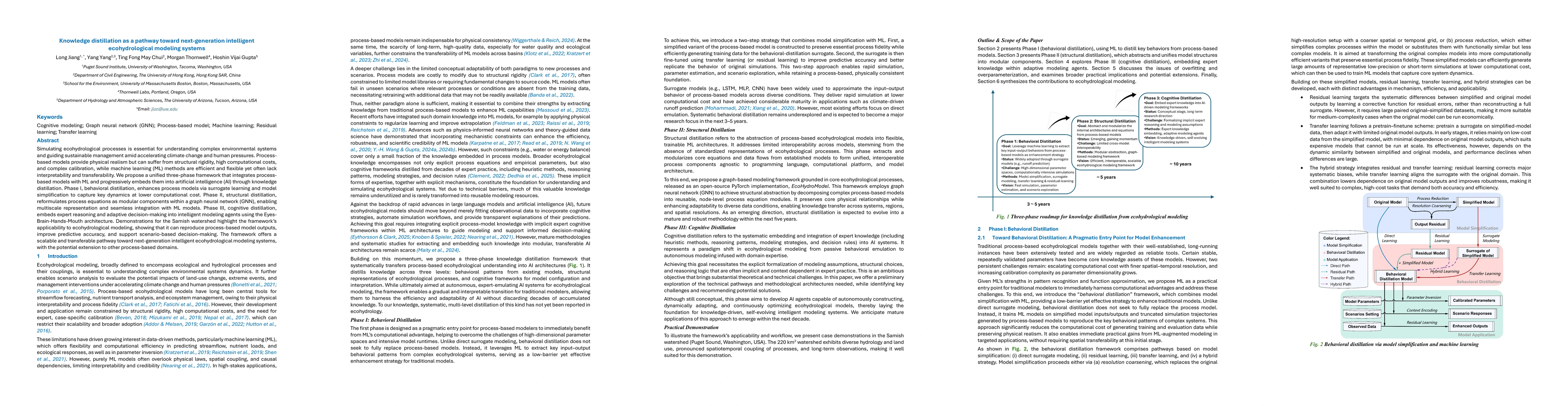 Thumbnail for Knowledge distillation as a pathway toward next-generation intelligent
  ecohydrological modeling systems