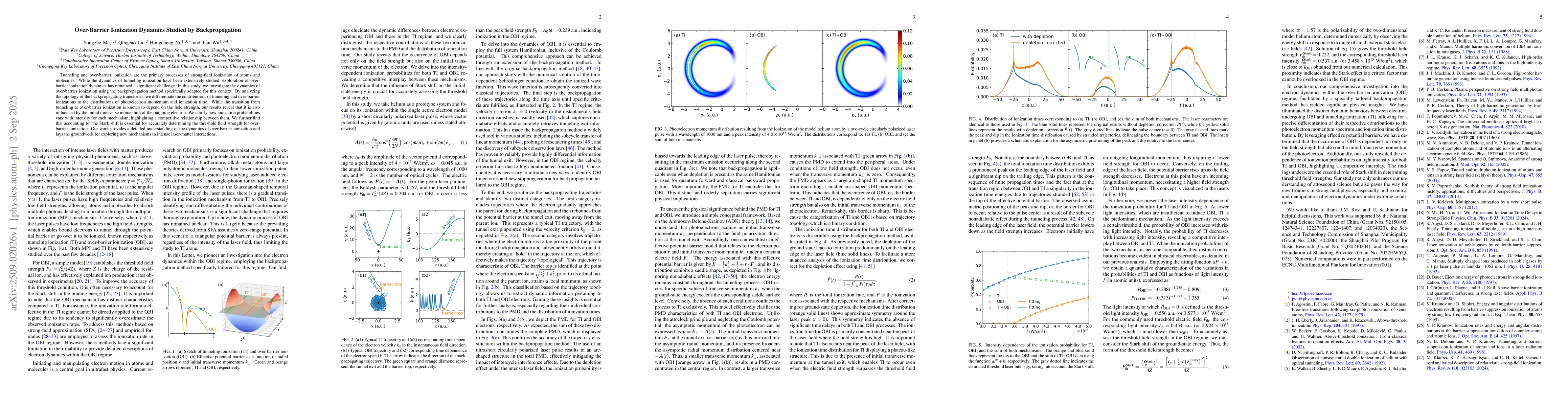 Thumbnail for Over-Barrier Ionization Dynamics Studied by Backpropagation