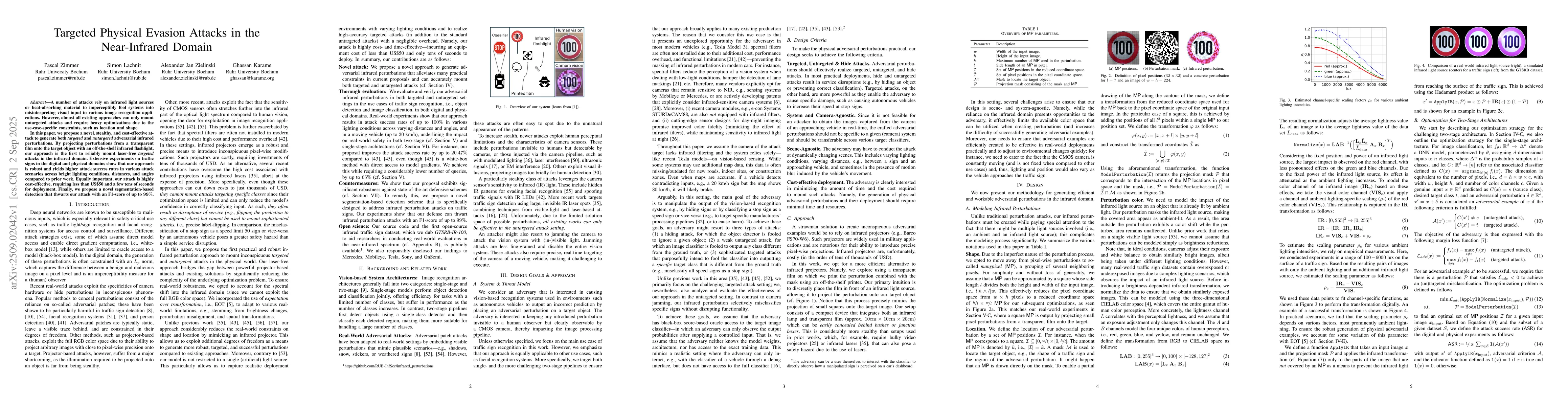 Thumbnail for Targeted Physical Evasion Attacks in the Near-Infrared Domain