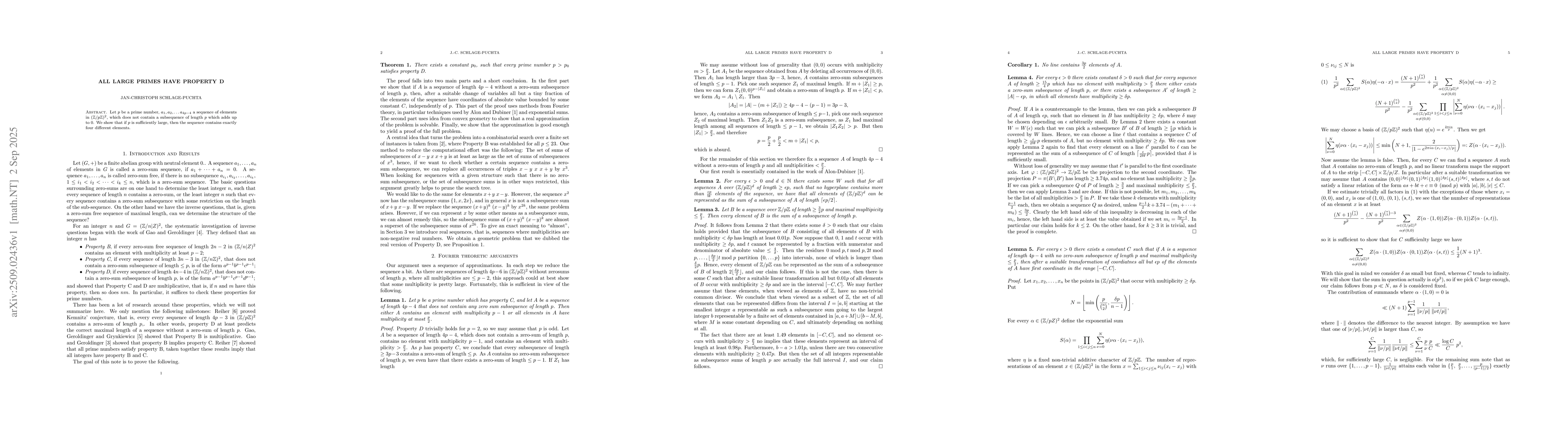 Thumbnail for All large primes have Property D