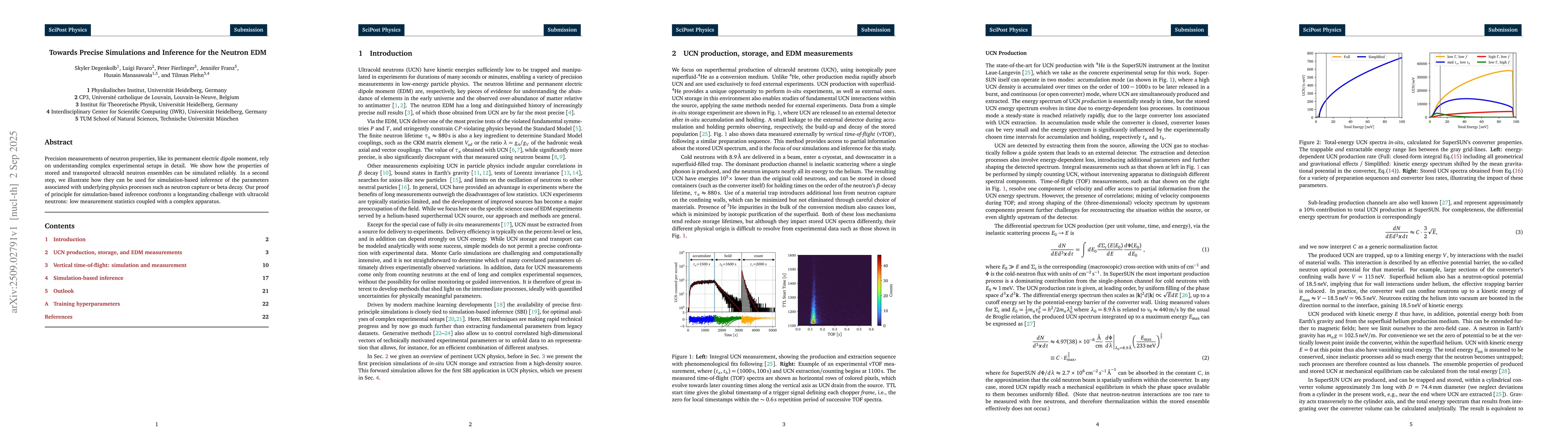 Thumbnail for Towards Precise Simulations and Inference for the Neutron EDM