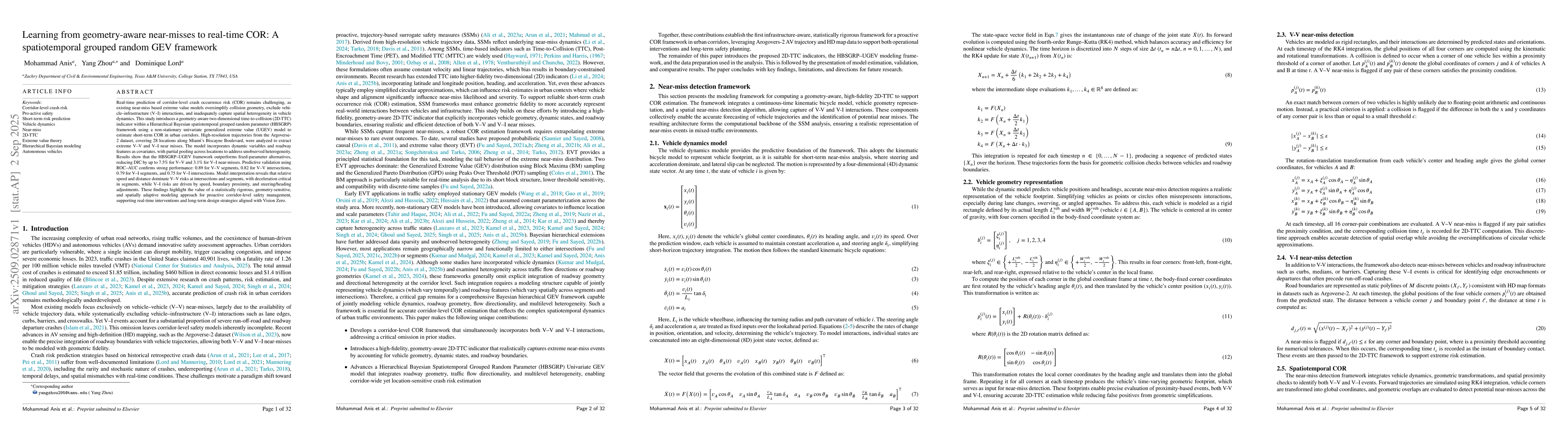 Thumbnail for Learning from geometry-aware near-misses to real-time COR: A
  spatiotemporal grouped random GEV framework