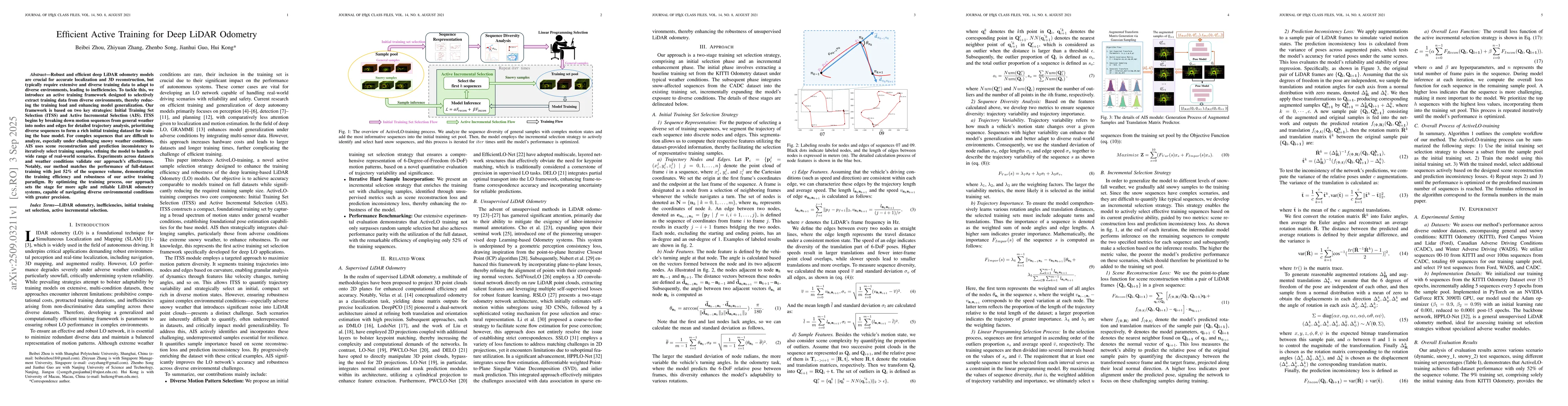 Thumbnail for Efficient Active Training for Deep LiDAR Odometry
