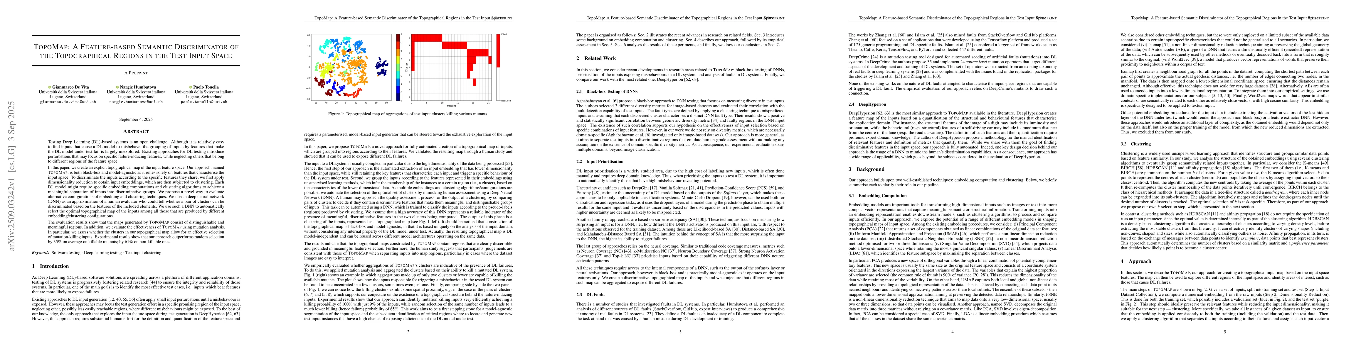 Thumbnail for TopoMap: A Feature-based Semantic Discriminator of the Topographical
  Regions in the Test Input Space