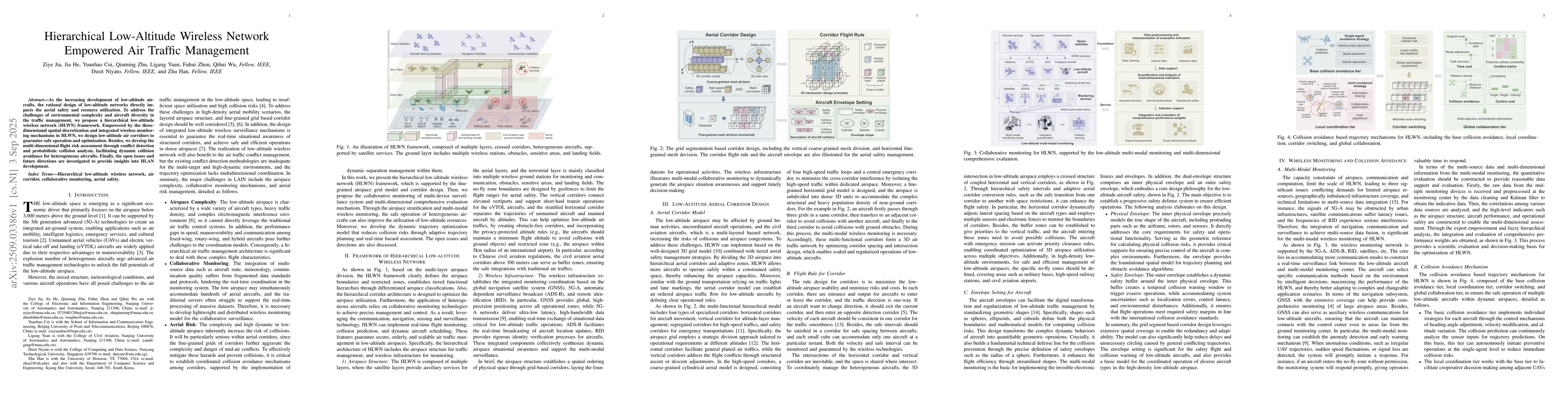 Thumbnail for Hierarchical Low-Altitude Wireless Network Empowered Air Traffic
  Management