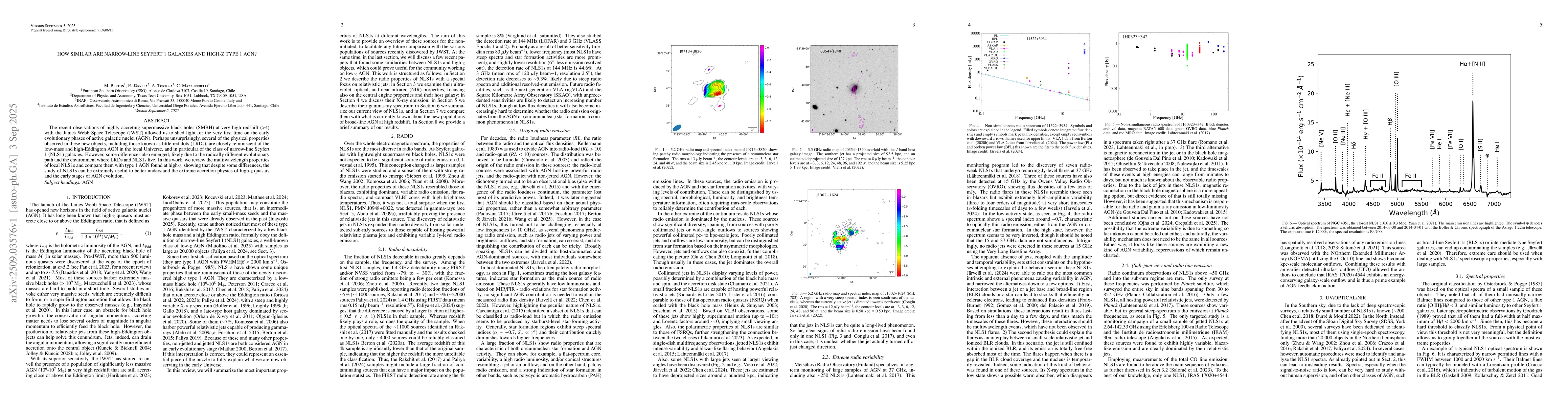 Thumbnail for How similar are narrow-line Seyfert 1 galaxies and high-z type 1 AGN?