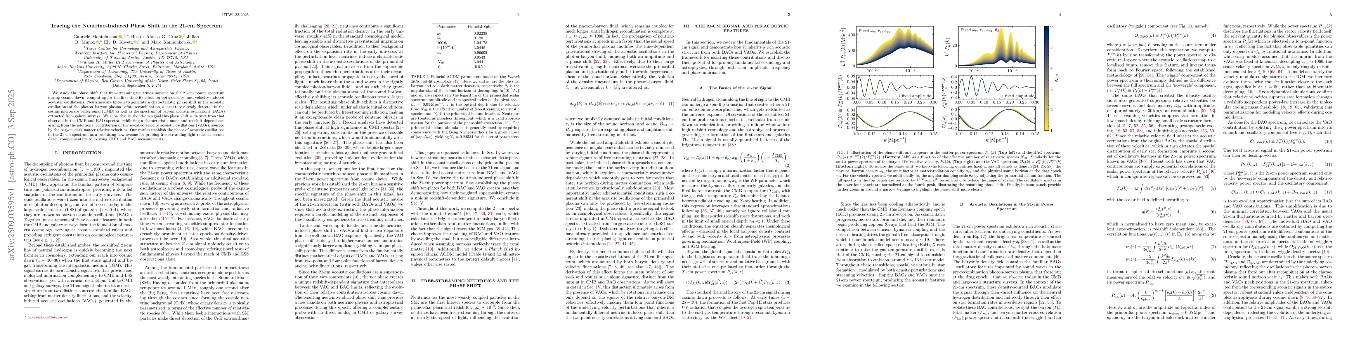 Thumbnail for Tracing the Neutrino-Induced Phase Shift in the 21-cm Spectrum