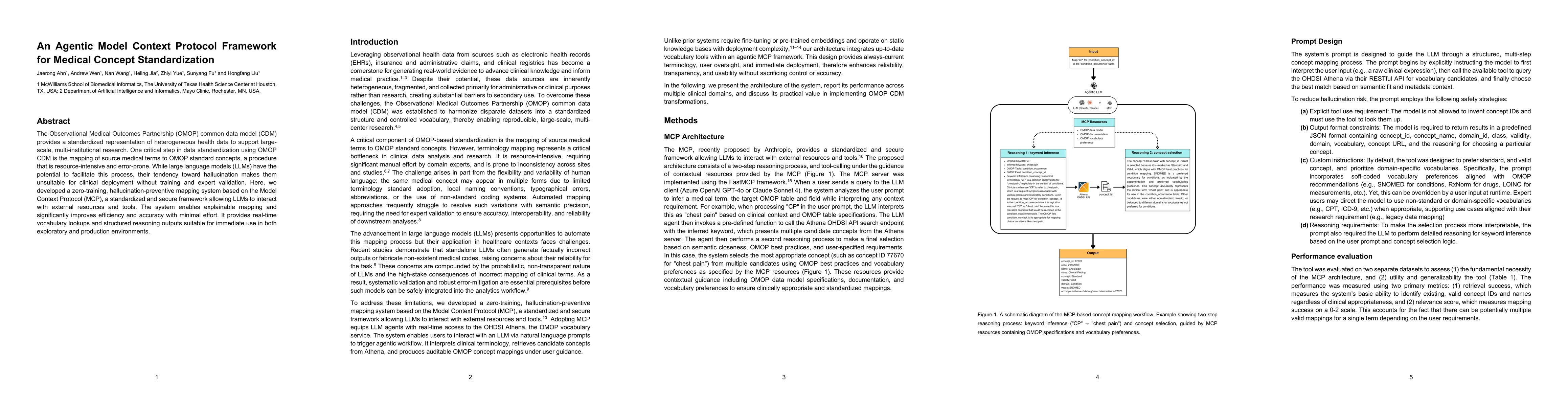 Thumbnail for An Agentic Model Context Protocol Framework for Medical Concept
  Standardization
