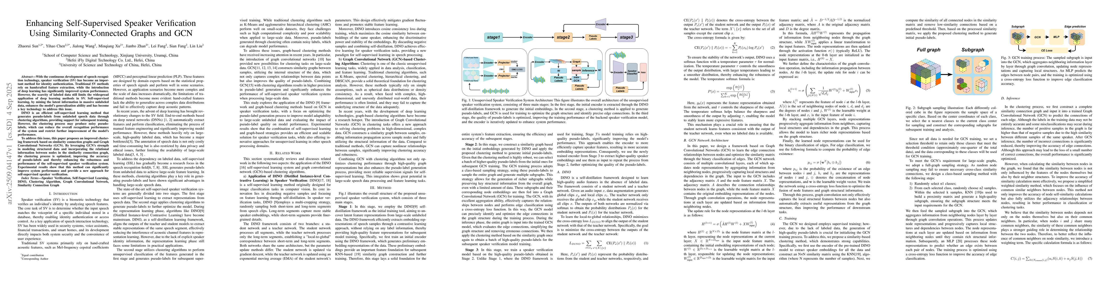 Thumbnail for Enhancing Self-Supervised Speaker Verification Using
  Similarity-Connected Graphs and GCN