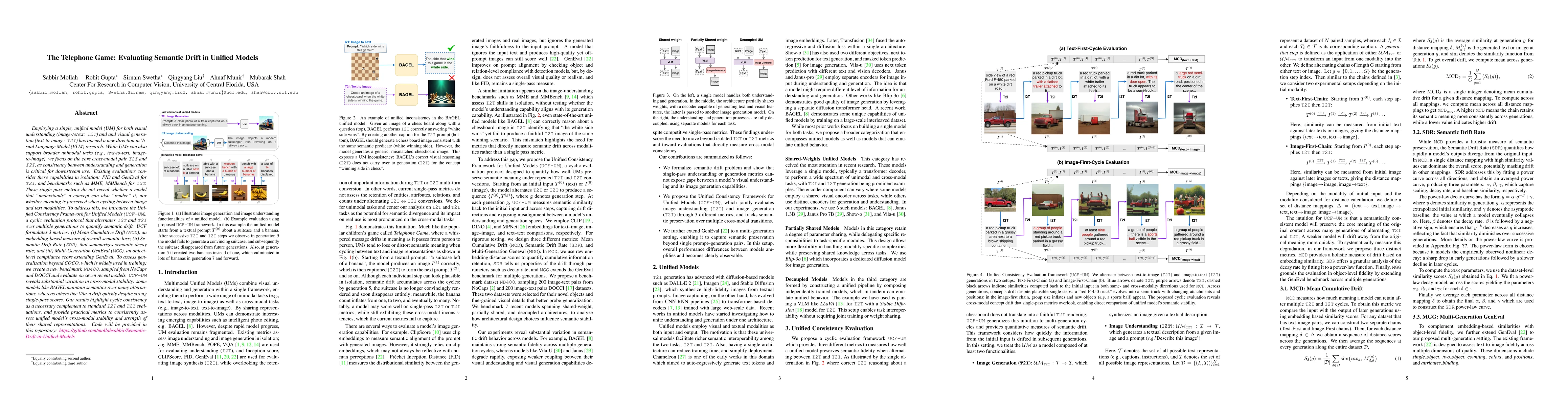 Thumbnail for The Telephone Game: Evaluating Semantic Drift in Unified Models
