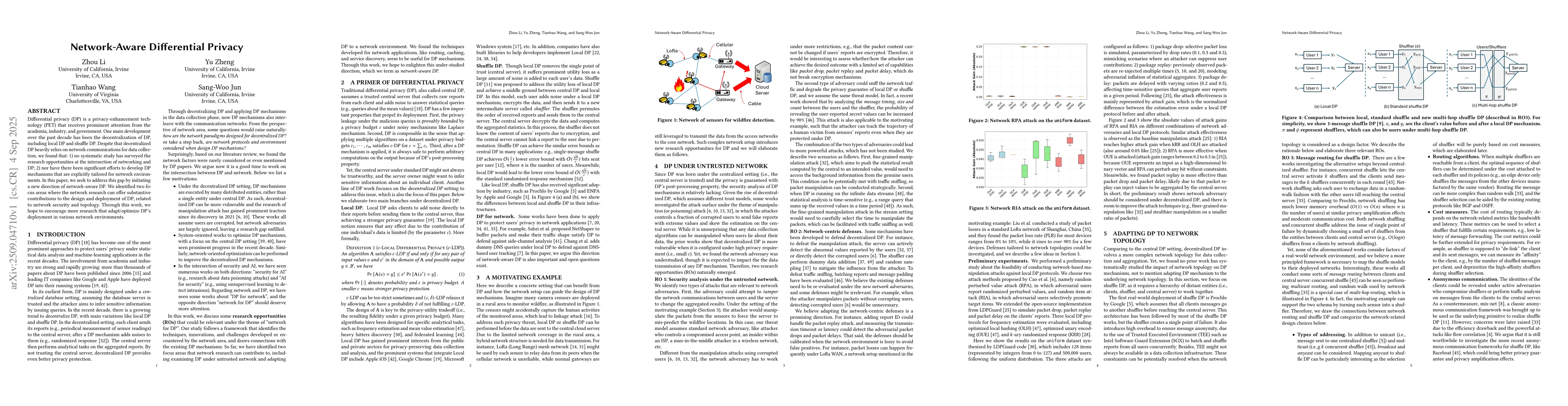 Thumbnail for Network-Aware Differential Privacy