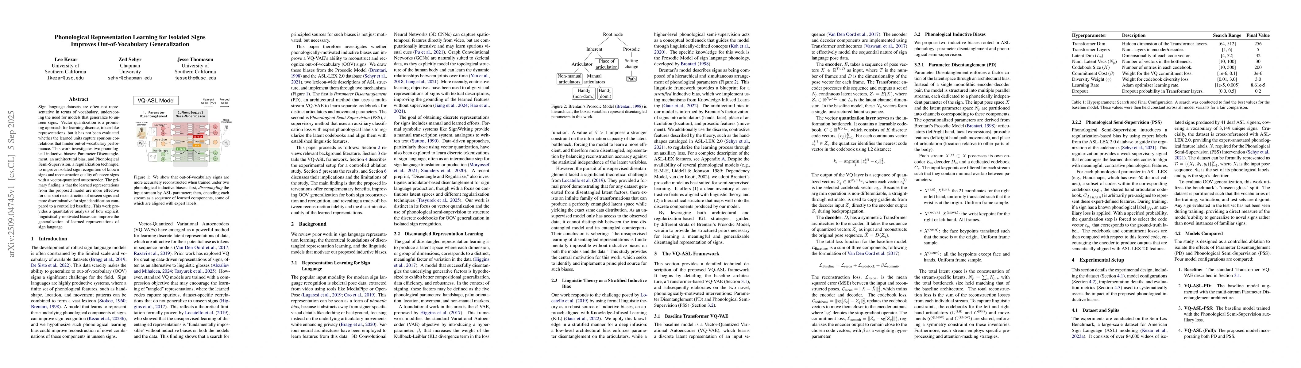 Thumbnail for Phonological Representation Learning for Isolated Signs Improves
  Out-of-Vocabulary Generalization