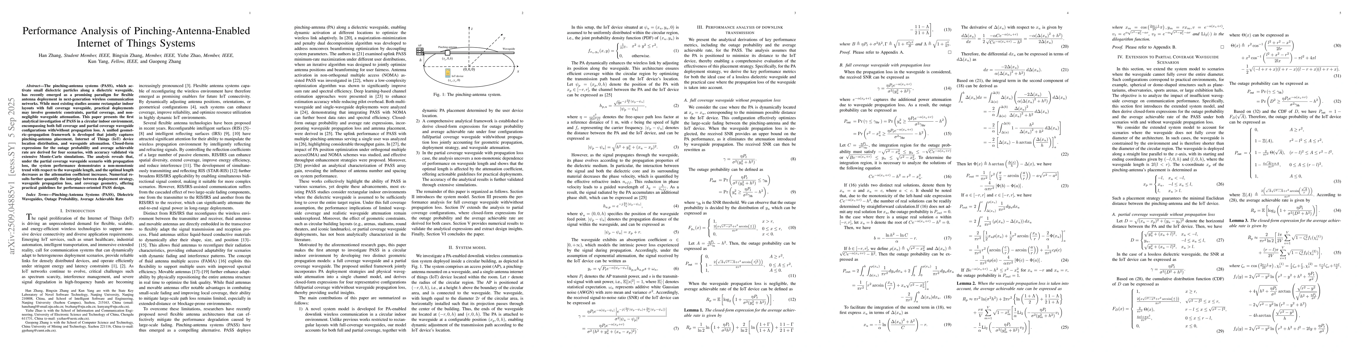 Thumbnail for Performance Analysis of Pinching-Antenna-Enabled Internet of Things
  Systems