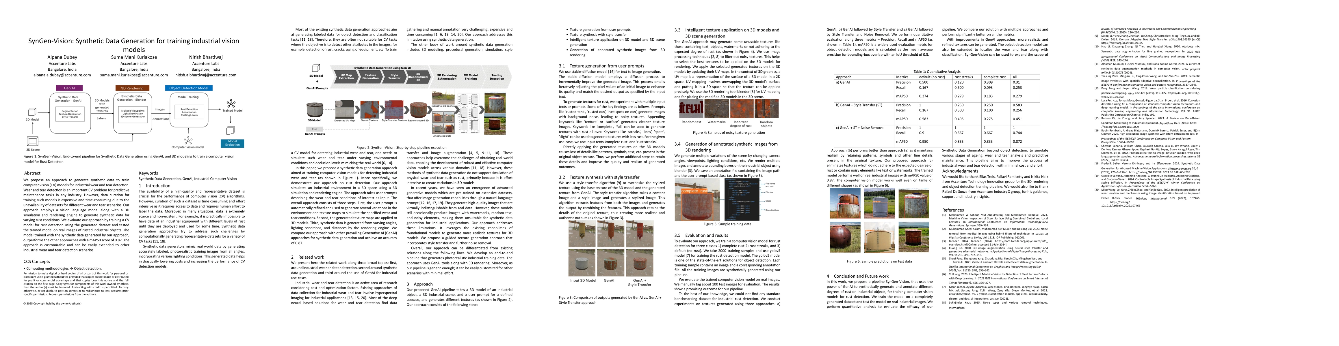 Thumbnail for SynGen-Vision: Synthetic Data Generation for training industrial vision
  models
