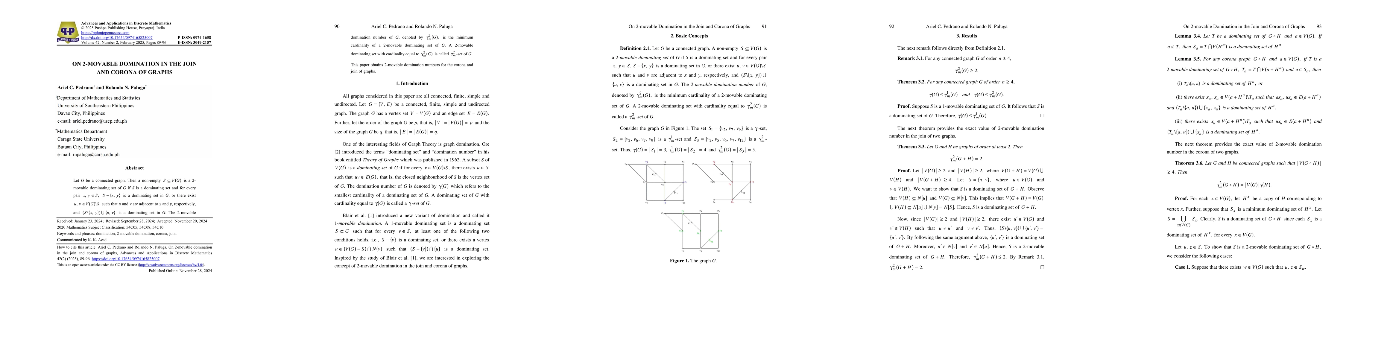 Thumbnail for On 2-Movable Domination in the Join and Corona of Graphs