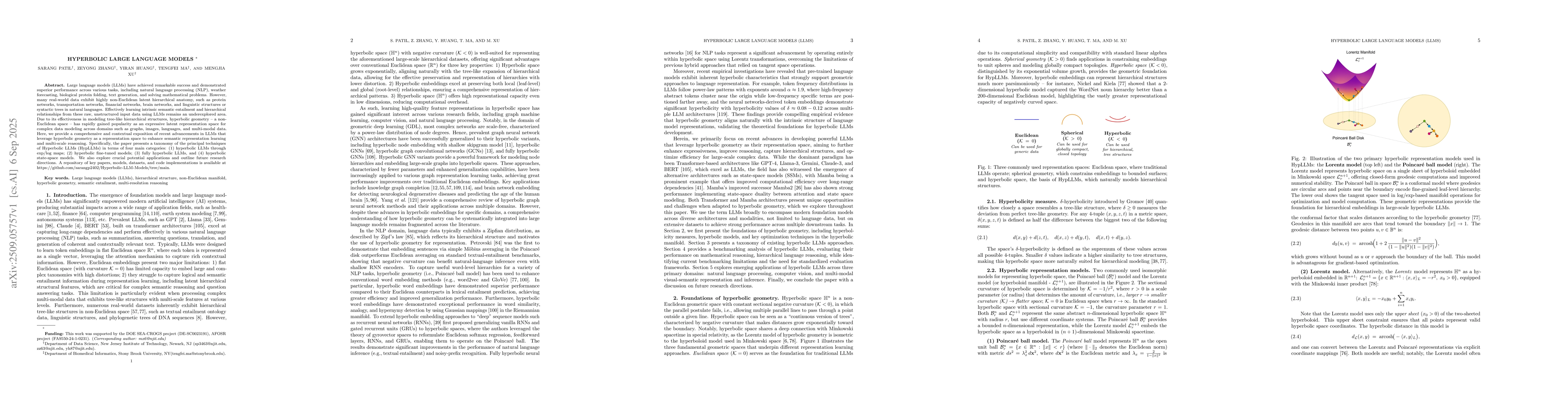 Thumbnail for Hyperbolic Large Language Models