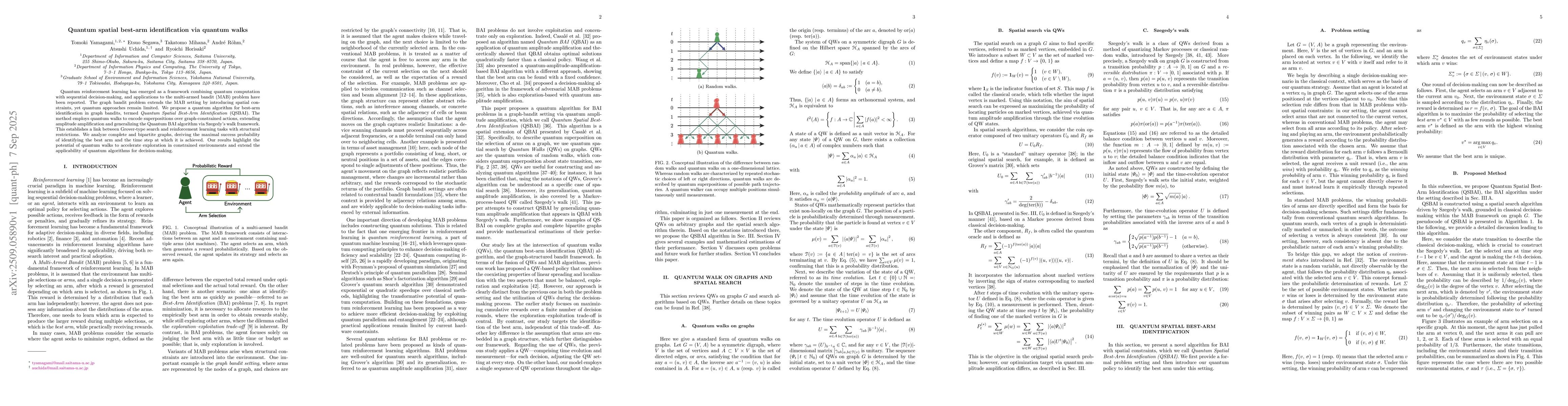Thumbnail for Quantum spatial best-arm identification via quantum walks
