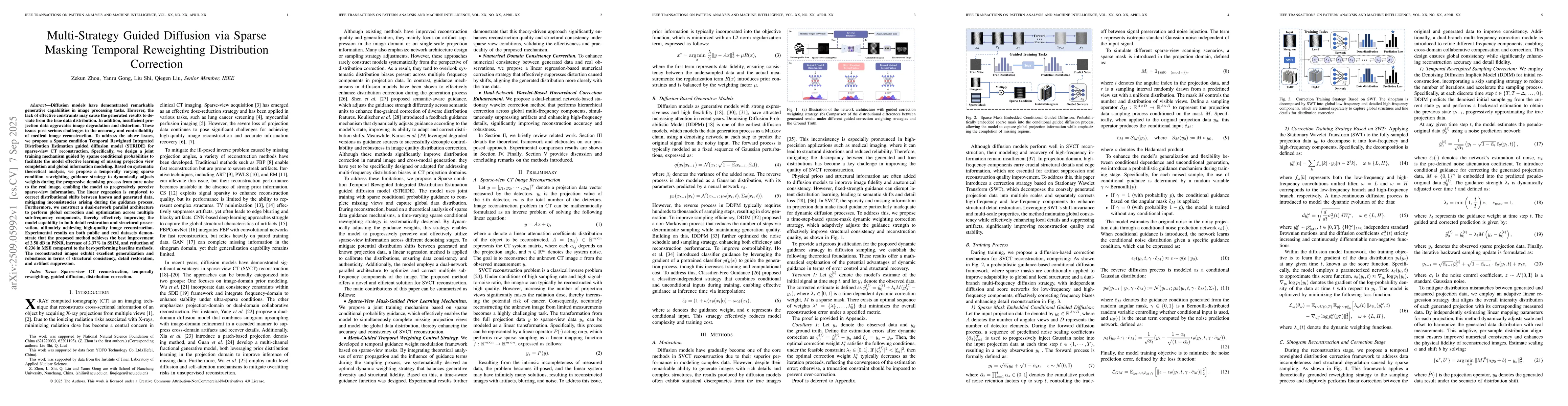 Thumbnail for Multi-Strategy Guided Diffusion via Sparse Masking Temporal Reweighting
  Distribution Correction