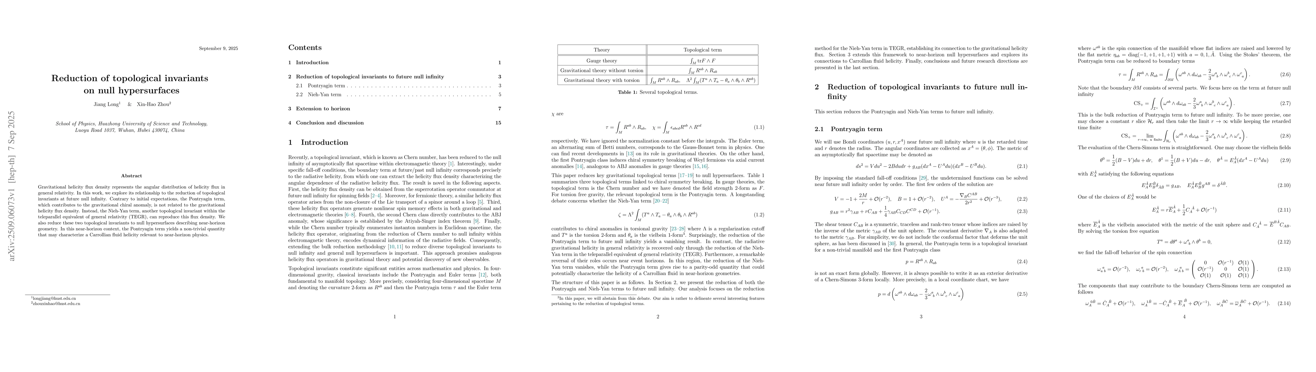 Thumbnail for Reduction of topological invariants on null hypersurfaces