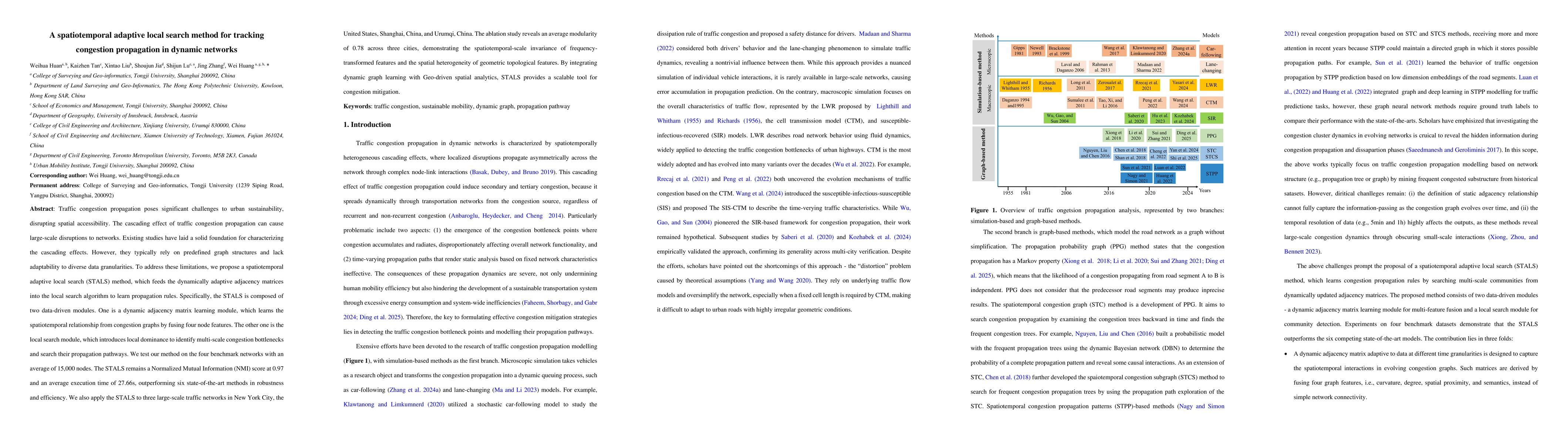 Thumbnail for A Spatiotemporal Adaptive Local Search Method for Tracking Congestion
  Propagation in Dynamic Networks