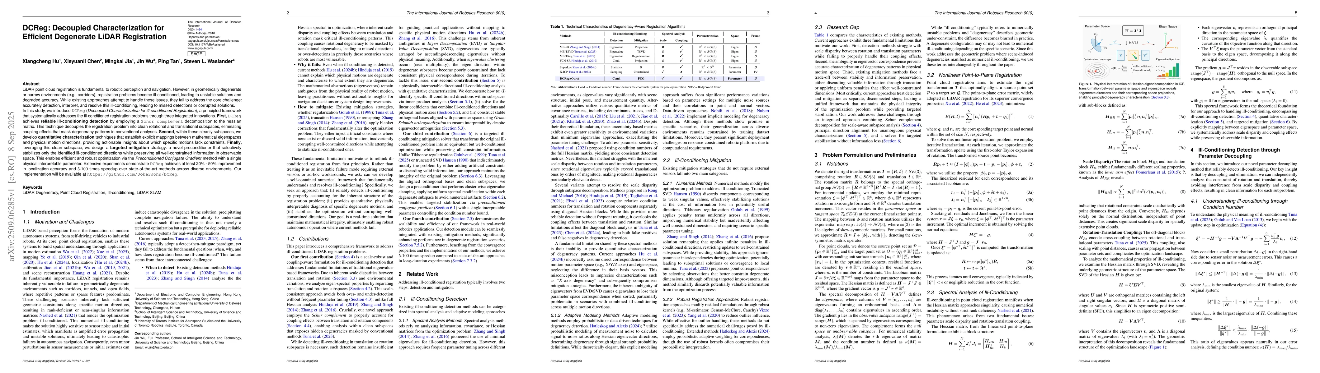 Thumbnail for DCReg: Decoupled Characterization for Efficient Degenerate LiDAR
  Registration