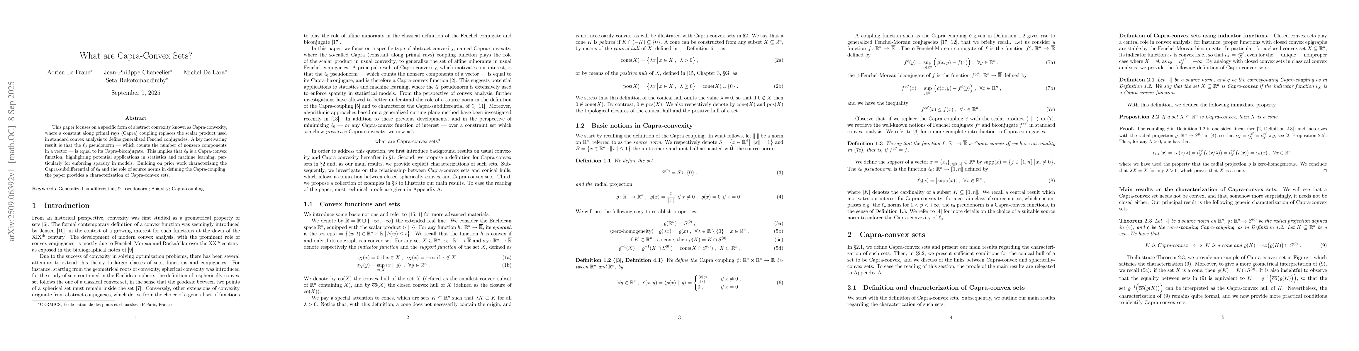 Thumbnail for What are Capra-Convex Sets?