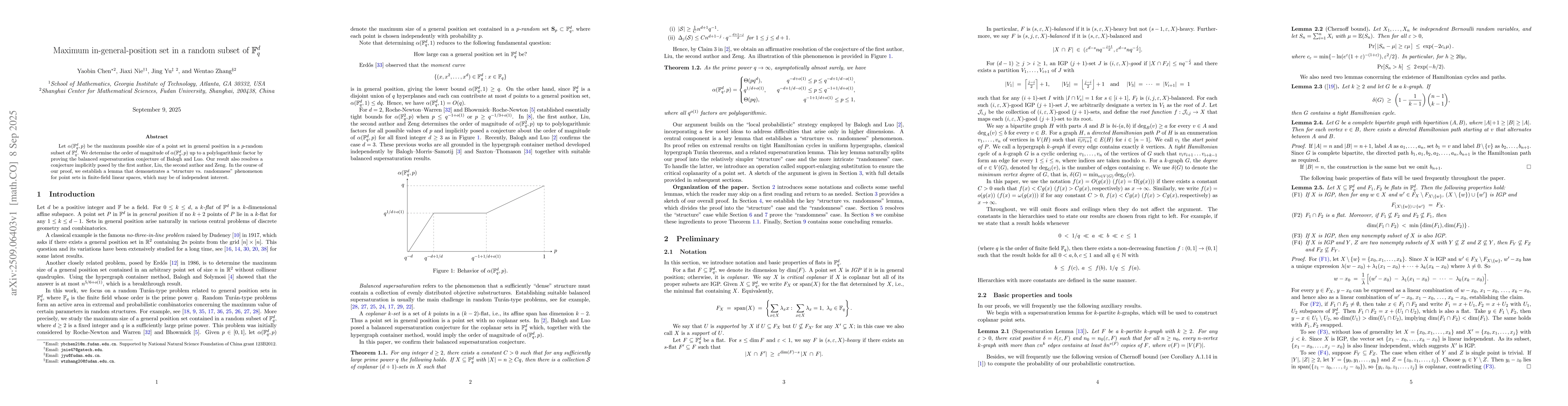 Thumbnail for Maximum in-general-position set in a random subset of $\mathbb{F}^d_q$
