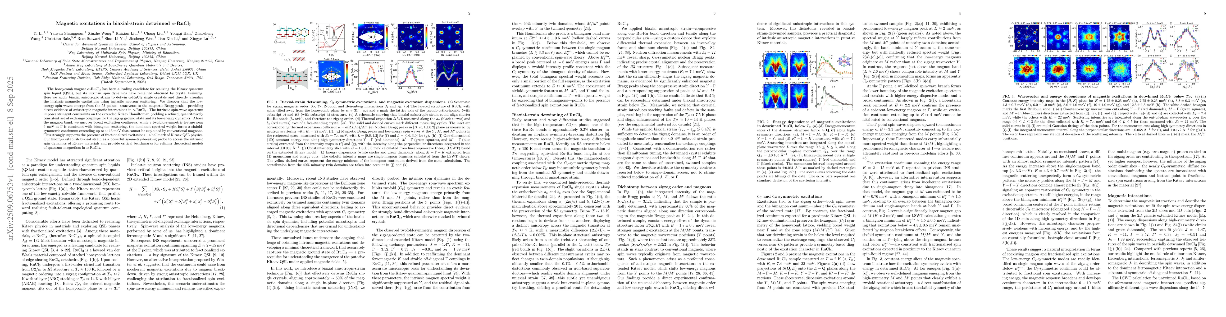 Thumbnail for Magnetic excitations in biaxial-strain detwinned $α$-RuCl$_{3}$